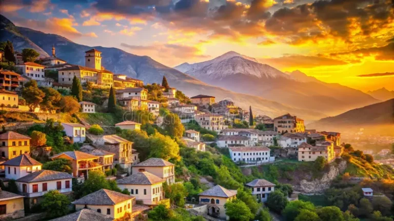 breathtaking-panoramic-view-gjirokaster-albania-mountainside-town-nestled-albanian-alps-displaying-unesco-world-376713770